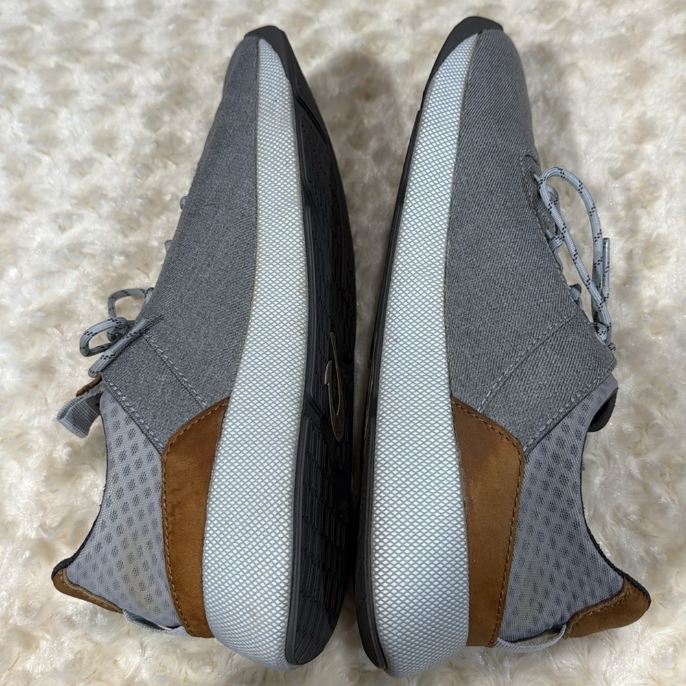 Olukai Men's Gray Casual Sneakers  Nanea Li - Picture 6 of 11